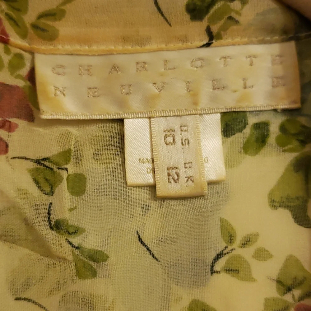 CHARLOTTE NEUVILLE BLOUSE - Picture 3 of 3